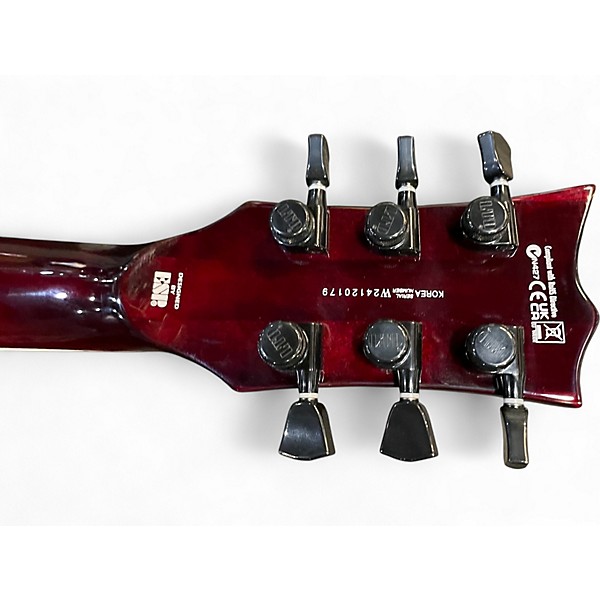 Used ESP LTD EC1000 Wine Red Solid Body Electric Guitar