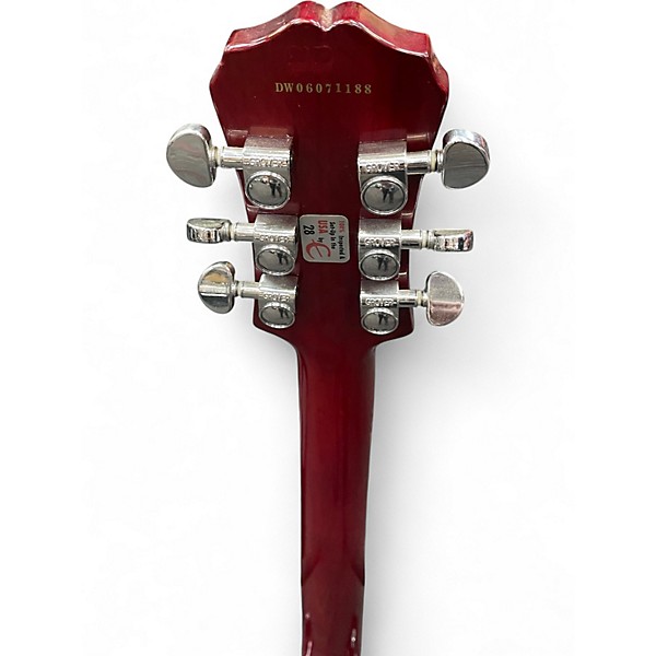 Used Epiphone Les Paul Studio Hot Rod Red Solid Body Electric Guitar