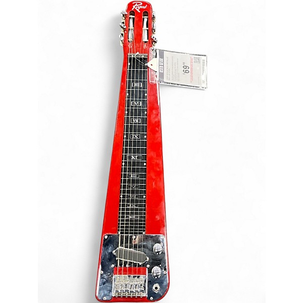 Used Rogue RLS-1 Metallic Red Lap Steel