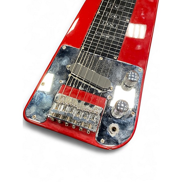 Used Rogue RLS-1 Metallic Red Lap Steel