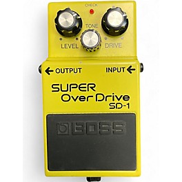 Used BOSS SD1 Super Overdrive Effect Pedal