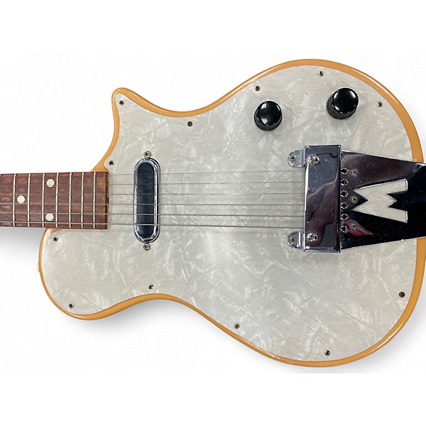Vintage 1957 Magnatone Mark III Desert Sand Solid Body Electric Guitar