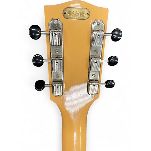 Vintage 1957 Magnatone Mark III Desert Sand Solid Body Electric Guitar