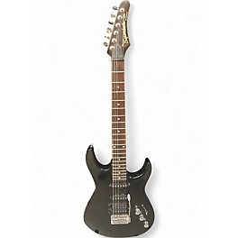 Used Samick Strat Black Solid Body Electric Guitar