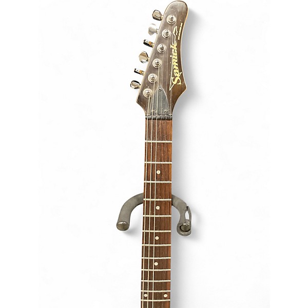 Used Samick Strat Black Solid Body Electric Guitar