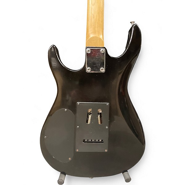 Used Samick Strat Black Solid Body Electric Guitar