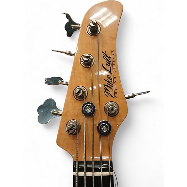 Used Mike Lull M5V 3 Color Sunburst Electric Bass Guitar
