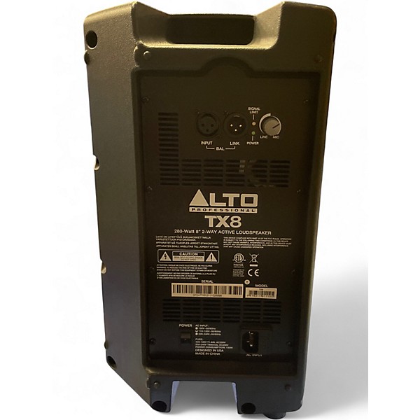 Used Alto TX8 8in Powered Speaker