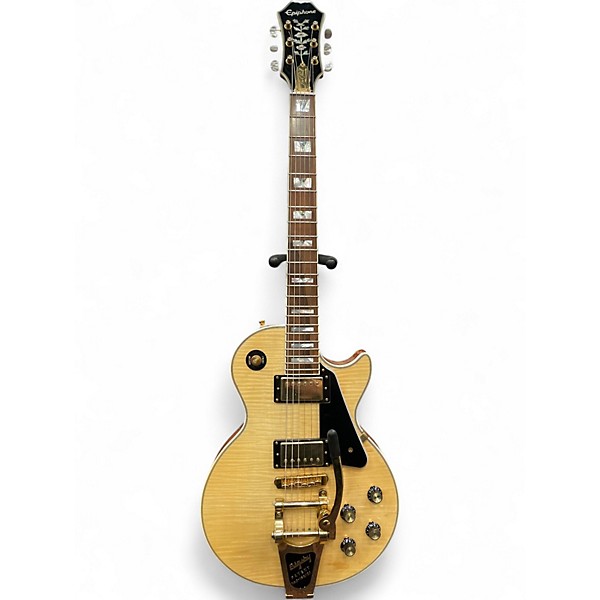 Used Epiphone LIMITED EDITION LES PAUL 100TH ANNIVERSARY CUSTOM Antique Natural Solid Body Electric Guitar