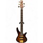 Used Ibanez SR755 5 String Natural Electric Bass Guitar thumbnail