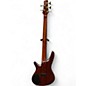 Used Ibanez SR755 5 String Natural Electric Bass Guitar