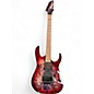 Used Ibanez RG470 Trans Red Solid Body Electric Guitar thumbnail
