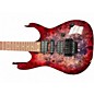 Used Ibanez RG470 Trans Red Solid Body Electric Guitar