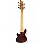 Used Schecter Guitar Research Omen Extreme 5 String Natural Electric Bass Guitar