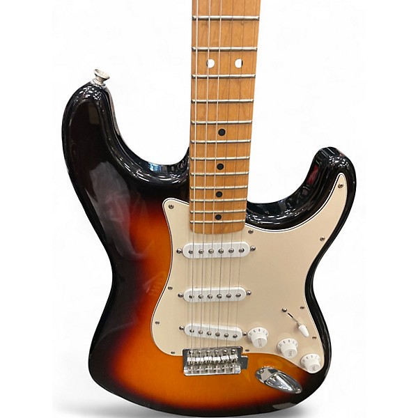 Used Fender Standard Stratocaster 3 Color Sunburst Solid Body Electric Guitar