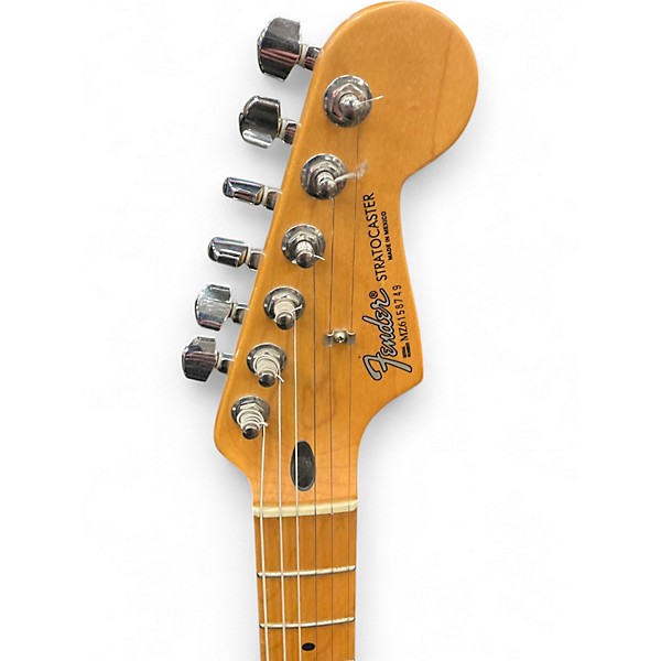Used Fender Standard Stratocaster 3 Color Sunburst Solid Body Electric Guitar