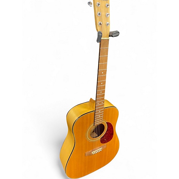 Used Hohner HW640 Natural Acoustic Guitar