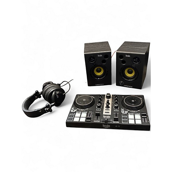 Used Hercules DJ Learning Kit MKII DJ Package