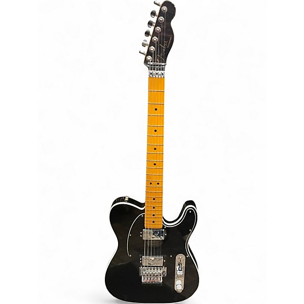 Used Fender AMERICAN ULTRA LUXE TELECASTER FLOYD HH Black Solid Body Electric Guitar