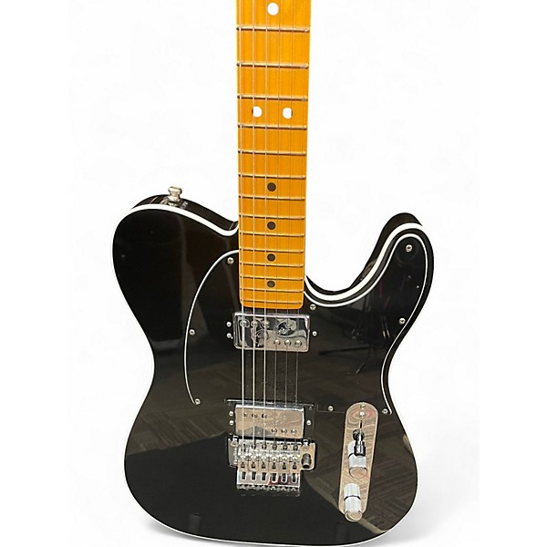 Used Fender AMERICAN ULTRA LUXE TELECASTER FLOYD HH Black Solid Body Electric Guitar