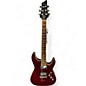 Used Schecter Guitar Research C1 Standard Burgundy Solid Body Electric Guitar thumbnail