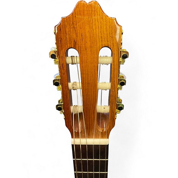 Used Francisco Navarro TESORO Natural Classical Acoustic Electric Guitar