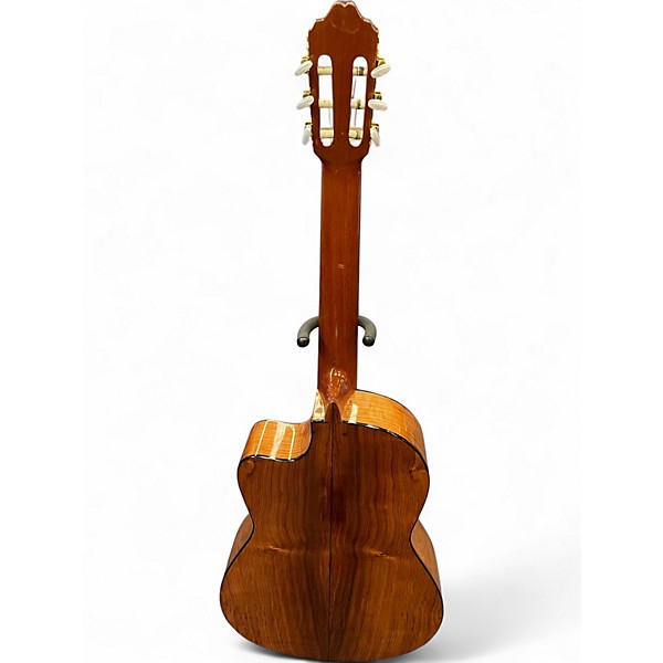 Used Francisco Navarro TESORO Natural Classical Acoustic Electric Guitar