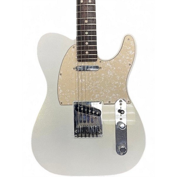 Used Fender American Ultra Telecaster ARTIC PEARL Solid Body Electric Guitar
