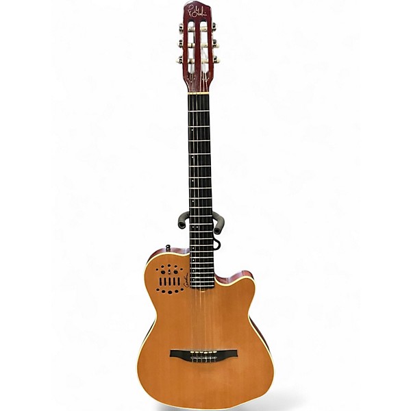 Used Godin ACS SA MULTIAC Natural Classical Acoustic Electric Guitar