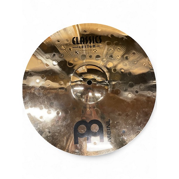 Used MEINL 14in Classic Custom Medium Hi Hat Top Cymbal