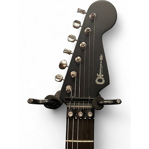 Used Charvel Pro-Mod Plus SD1Q HH FR  Charcoal Solid Body Electric Guitar