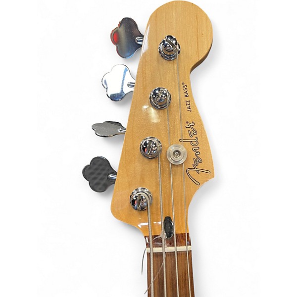 Used Fender Player Jazz Bass 3 Tone Sunburst Electric Bass Guitar