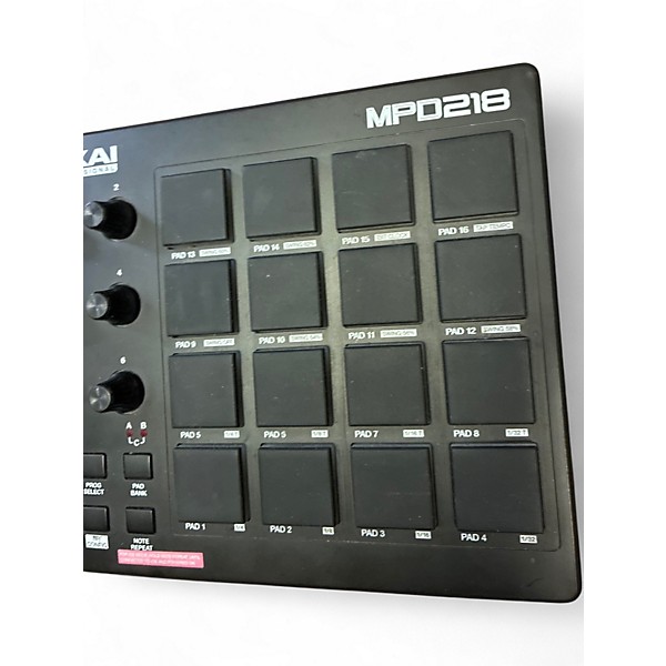 Used Akai Professional MPD218 MIDI Controller