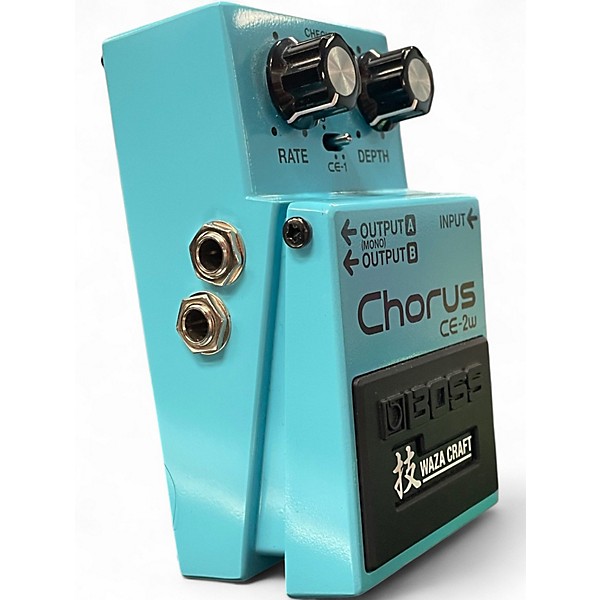 Used BOSS CE2W Waza Craft Chorus Effect Pedal
