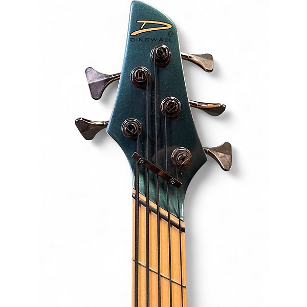 Used Dingwall Guitars NG3 ADAM NOLLY GETGOODSIGNATURE 5 STRING BASS FOREST GREEN Electric Bass Guitar