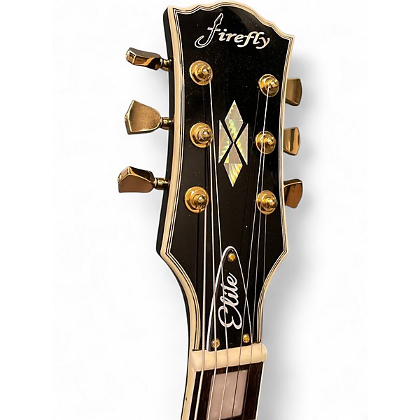 Used Firefly Guitars FFFD Black Solid Body Electric Guitar