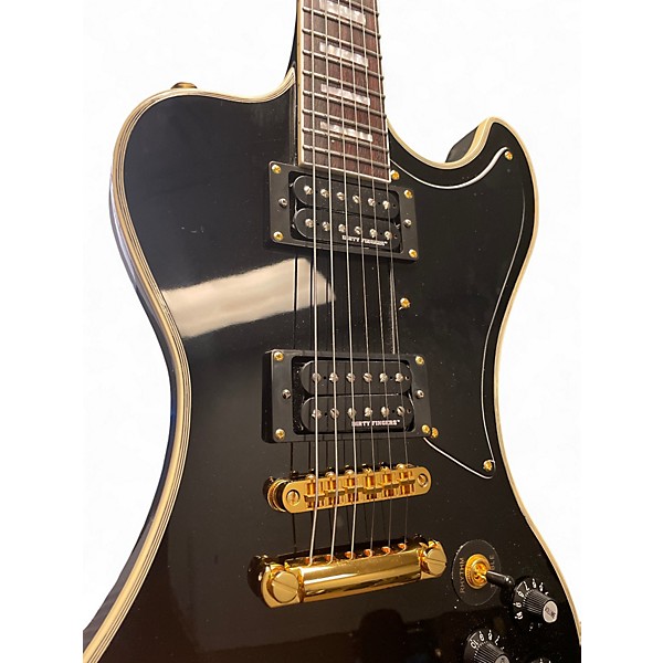 Used Firefly Guitars FFFD Black Solid Body Electric Guitar