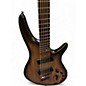 Used Ibanez SRC6MS Black Stained Burst Electric Bass Guitar
