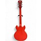 Used D Angelico premier mini dc Fiesta Red Hollow Body Electric Guitar