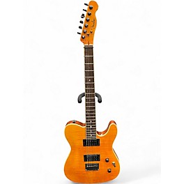 Used Fender Special Edition Custom Telecaster FMT HH Yellow Solid Body Electric Guitar
