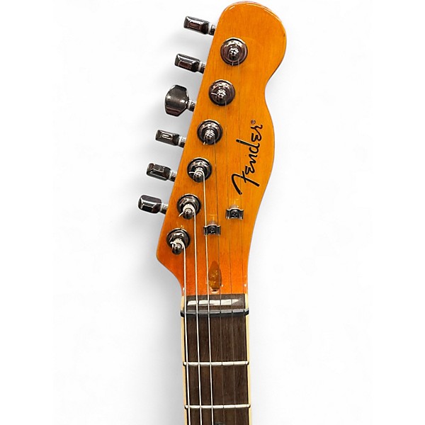 Used Fender Special Edition Custom Telecaster FMT HH Yellow Solid Body Electric Guitar