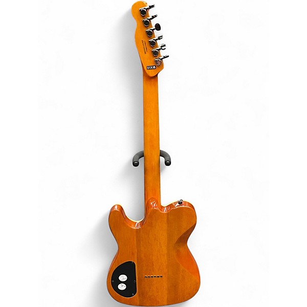 Used Fender Special Edition Custom Telecaster FMT HH Yellow Solid Body Electric Guitar
