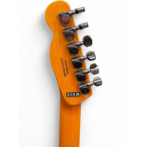 Used Fender Special Edition Custom Telecaster FMT HH Yellow Solid Body Electric Guitar