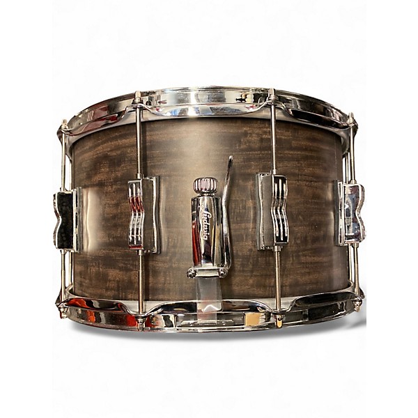 Used Ludwig 14in Standard Maple Snare Drum Brown Satin Drum