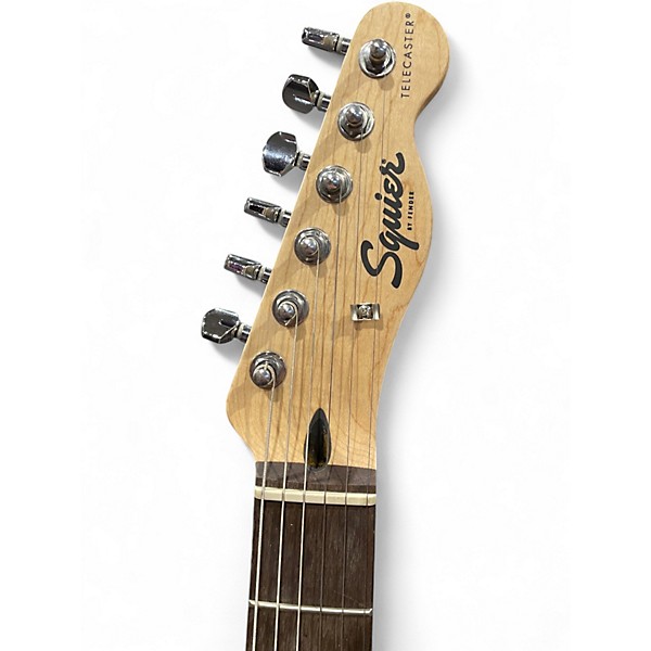 Used Squier FSR Bullet Telecaster Blue Solid Body Electric Guitar