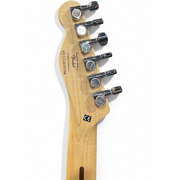 Used Squier FSR Bullet Telecaster Blue Solid Body Electric Guitar