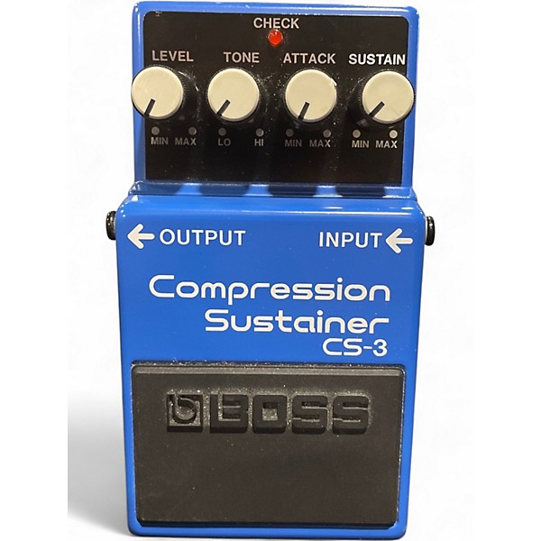 Used BOSS CS3 Compressor Sustainer Effect Pedal