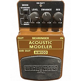 Used Behringer AM100 Acoustic Modeler Pedal