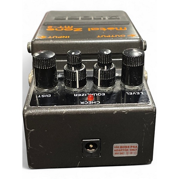 Used BOSS MT2 Metal Zone Distortion Effect Pedal