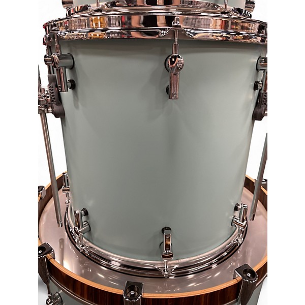 Used SONOR 3 Piece SQ1 Cruiser Blue Drum Kit